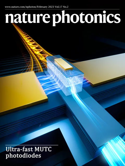 Nature Photonics 光电芯片封面视觉设计